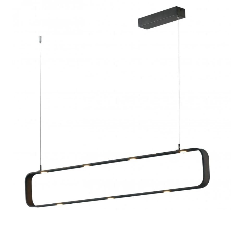 Sospensione LED in alluminio con finitura moka goffrato mini diffusori in acrilico 9X5W 3780LM 3000-4000°k MOKA-S9 Sospensione LED in alluminio con finitura moka goffrato mini diffusori in acrilico 9X5W 3780LM 3000-4000°k MOKA-S9